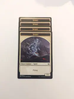 (4) Spirit Token *PLAYSET* Fate Reforged Regular NM MTG - Image 1