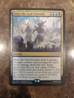 Enter the God-Eternals War of the Spark Regular NM MTG - Image 1