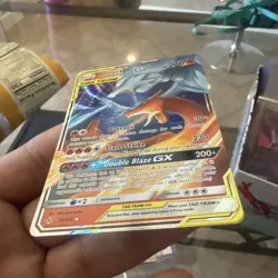 Pokemon TCG Reshiram & Charizard GX Holo Card 20/214 Unbroken Bonds Mint - Image 3