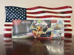 Pokemon Prismatic Evolutions Surprise Box And Booster Bundle Sealed - Image 1