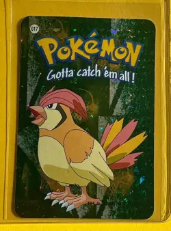💥 L👀K 💥 PIDGEOT 2 Pokemon Pocket Monsters Japanese Vending Prism Sticker LP - Image 1