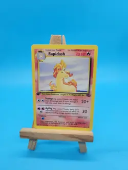 Pokemon Card Rapidash 44/64 Jungle 1st Edition - Image 1