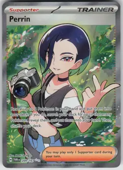 Pokemon Perrin - Ultra Rare SV06: Twilight Masquerade 209/167 NM - Image 1