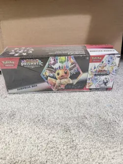 Sam’s Club Pokemon Prismatic Evolutions Surprise Boxe & Booster Bundle Smal Tear - Image 1