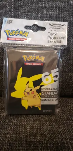 Pokemon Pikachu Deck Protector Sleeves - Image 1