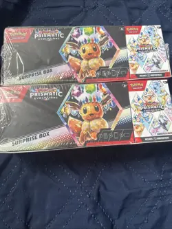 Pokemon TCG Prismatic Evolutions Booster Bundle & Surprise Box Lot New Sealed - Image 1