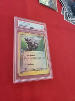 Pokemon: Lairon #41/100 Rev Foil Rare EX Sandstorm 2003 Vintage - PSA 9 - E80 - Image 5