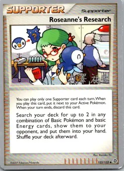 Pokemon World Championship Decks Roseanne's Research (Yuka Furusawa) 125/132 - Image 1