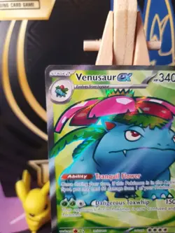 Pokemon TCG Venusaur EX 151 Full Art Rare Card 182/165 English Edition - Image 2