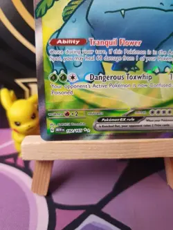 Pokemon TCG Venusaur EX 151 Full Art Rare Card 182/165 English Edition - Image 5