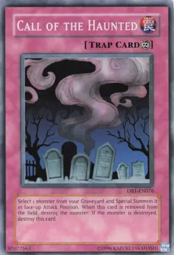 Call Of The Haunted Super Rare Dark Beginning 1 DB1-EN076 NM - Image 1