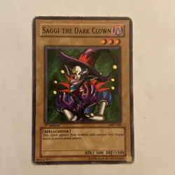 Yugioh - Saggi the Dark Clown MRD-066 MP 1st Edition - Image 1