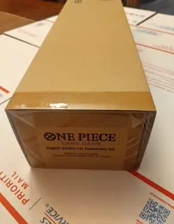 One Piece TCG 1st Anniversary Set - English Version FACTORY SEALED, Small Dent - Image 2