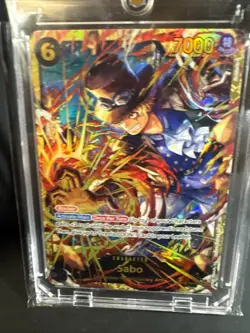 One Piece Sabo OP13-120 SEC Parallel English NM Alt Art - Image 1