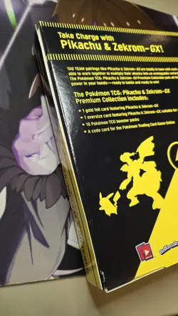 Pokemon TCG Pikachu and Zekrom GX Tag Team Premium Collection GameStop Exclusive - Image 5