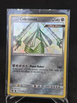 Celesteela SV32/SV94 Hidden Fates Baby Shiny Holo Rare Pokemon Card TCG - Image 1