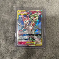 Pokemon Gardevoir & Sylveon GX Unbroken Bonds Holo Card 130/214 Ultra Rare SM - Image 1