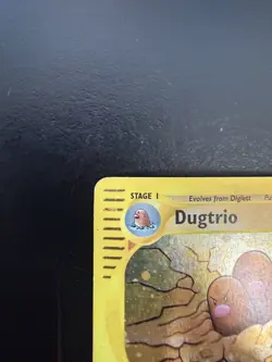 Pokemon TCG Dugtrio Expedition Base Set Holo Rare Card 10/165 MP - Image 3