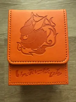 Pokemon Center Official Card Game Flip Deck Case Flareon Eevee Collection - Image 1