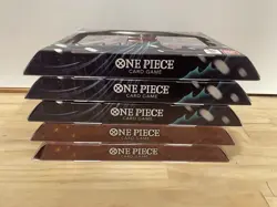 One Piece Card Game Illustration Box Vol.5 x2 and Vol.6 x3 LOT OF 5! - Image 1