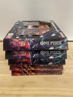 One Piece Card Game Illustration Box Vol.5 x2 and Vol.6 x3 LOT OF 5! - Image 3