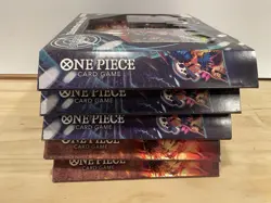 One Piece Card Game Illustration Box Vol.5 x2 and Vol.6 x3 LOT OF 5! - Image 4