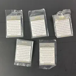 Pokemon 24K Gold Plated Trading Card 1999 Burger King Limited Edition LOT of 5 - Image 4