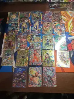 Dragonball Super Heroes C/p Card Lot Of 23 Different Sets - Image 1