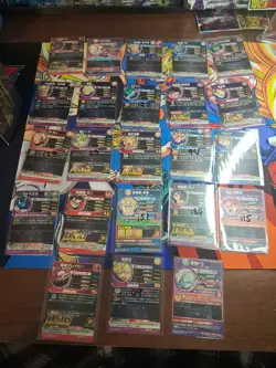 Dragonball Super Heroes C/p Card Lot Of 23 Different Sets - Image 2