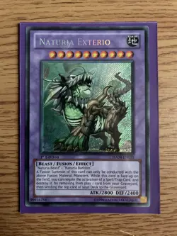Yu-gi-oh Naturia Exterio HA04-EN055 NM 1st Edition Secret Rare Card - Image 4