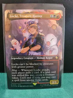 Locke, Treasure Hunter (Borderless) (Chocobo Track Foil) Final Fantasy - Image 1