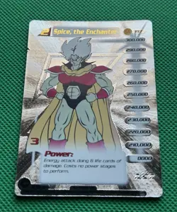 Spice The Enchanter 2001 Dragon Ball Z DBZ Trunks Saga High Tech Foil #197 TCG - Image 2