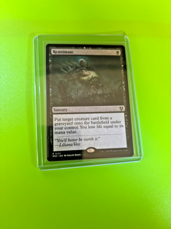 Reanimate (Non-Foil) Commander: Murders at Karlov Manor MTG MKC #137 NM - Image 1