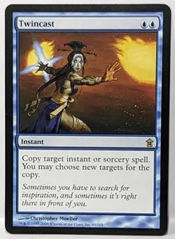 MTG Twincast - Saviors of Kamigawa 60/165 Rare LP - Magic The Gathering - Image 1