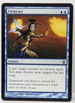 MTG Twincast - Saviors of Kamigawa 60/165 Rare LP - Magic The Gathering - Image 2