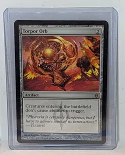MTG Torpor Orb for sale New Phyrexia Magic The Gathering LP - Image 3
