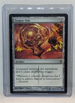 MTG Torpor Orb for sale New Phyrexia Magic The Gathering LP - Image 4