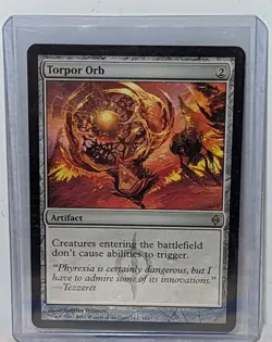 MTG Torpor Orb for sale New Phyrexia Magic The Gathering LP - Image 5