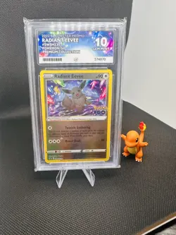 Pokemon TCG Radiant Eevee Black Star Promo Pokemon Go SWSH230 Ace 10 - Image 1