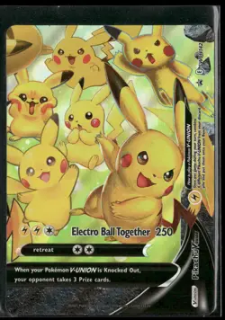 Pikachu V-Union - SWSH142 Holo - Pokemon TCG SWSH: Sword & Shield Promo Cards - Image 1
