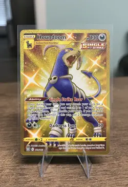 Pokemon Houndoom 179/163 Swsh05: Battle Styles Secret Rare Holo - Image 1