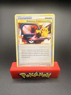 Pokemon TCG Pokemon Communication 98/123 HeartGold SoulSilver Non-Holo NM - Image 1