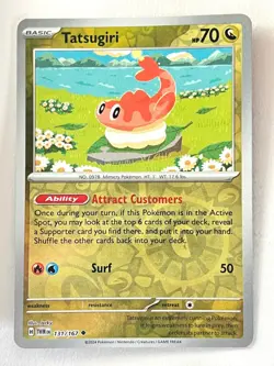 Tatsugiri 131/167 Reverse Holo Uncommon Twilight Masquerade Pokemon Near Mint NM - Image 1