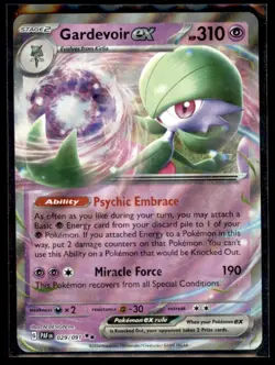 2024 Scarlet & Violet Series - Paldean Fates Gardevoir ex Stage 2/Rare Holo #029 - Image 1