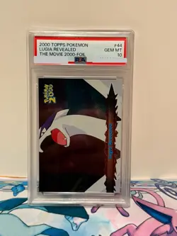 2000 Topps Pokemon Lugia Revealed PSA Gem MT 10 Foil Card #44 - Image 1