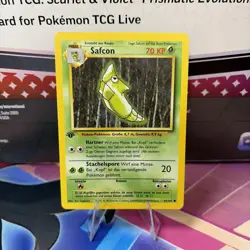 Pokemon TCG Metapod (Safcon) 54/102 1st Edition German Base Set Common NM - Image 1
