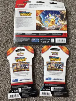 Pokemon PACKS Scarlet And Violet Surging Sparks Lot OF 5 - Image 2