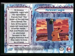 Farewell Lugia #68- Pokemon Topps Pokemon 2000 Movie Blue Logo NM - Image 2