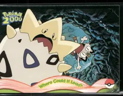 Where Could it LeadU #2 - Pokemon Topps Pokemon 2000 Movie Blue Logo NM - Image 1