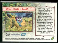 Where Could it LeadU #2 - Pokemon Topps Pokemon 2000 Movie Blue Logo NM - Image 2